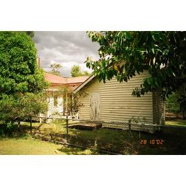 House (back detail) on George Street, Somerset Dam, 2002