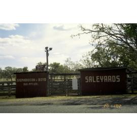 Shepherdson and Boyd Saleyards, Toogoolawah, 2002