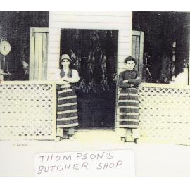 Thompson's butcher shop