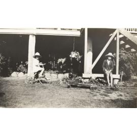 Harold and Doreen Kirby as children