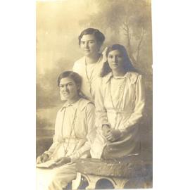 The Kirby girls: Hilda, Florence and Lillian