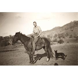 Harold aged 22 years, on horseback