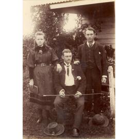 Albert, Will and Polly Bowden