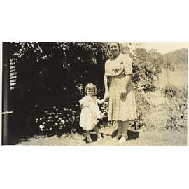 Janet Douglas and daughter, Christine