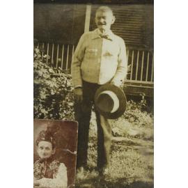 Albert Bowden and his mother Mary Bowdon