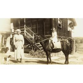 Joy Maddicks and grandmother, Bertha Soden 