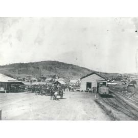 Lowood railway yards and creamery 