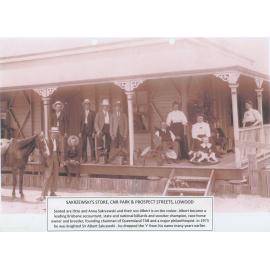 Sakrzewski's Store, corner Park and Prospect Street, Lowood