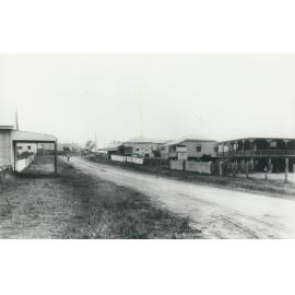 Looking south up Park Street towards the Michel Street intersection, Lowood