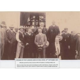 Opening of the first Lowood Agricultural Show, 1907
