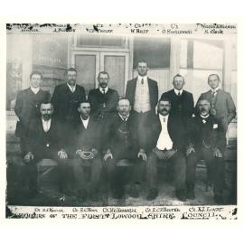 Members of the first Lowood Shire Council