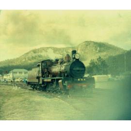 The Esk steam train