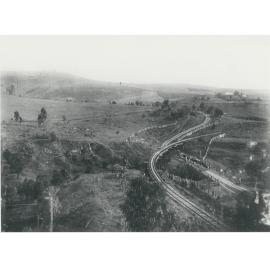 Railway overpass near Lowood