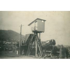 Sand washer, Somerset Dam construction