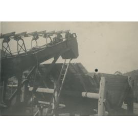 Sand washer, Somerset Dam construction