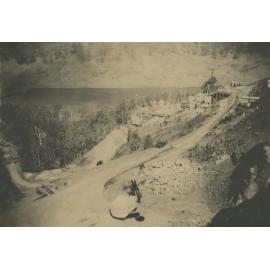 Quarry and crushers, Somerset Dam construction