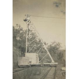 Tail tower, 1941, Somerset Dam