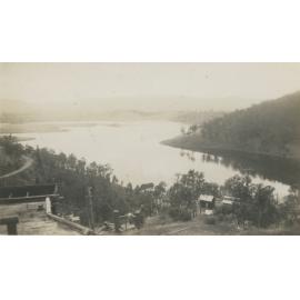 A view of the Lake from quarry with stone crushers