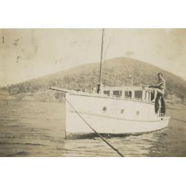 McCorkill's boat on Somerset Dam