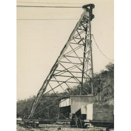 Tail tower for No. 1 cableway