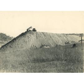 Sand dump looking south-west