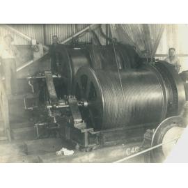 The interior of the head tower 