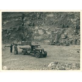 Foundation work for Somerset Dam