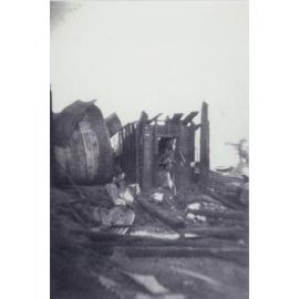 Demolished condensery building