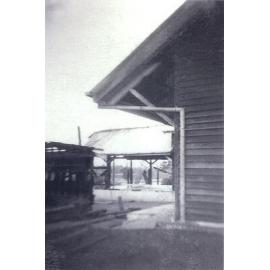 Condensery buildings in ruin