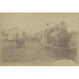 Goods train at Toogoolawah Railway Station