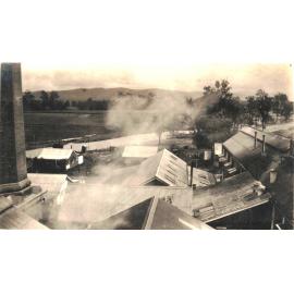 Nestle factory after the flood, 1928