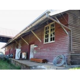 Nestle's factory shed (front side view)