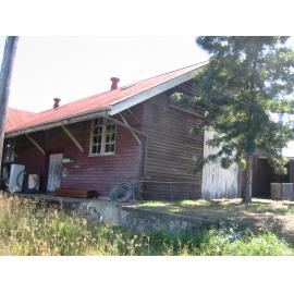 Nestle's factory shed (view of the front end of shed)