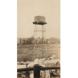 Nestle's red tank taken from the white tower, 1927