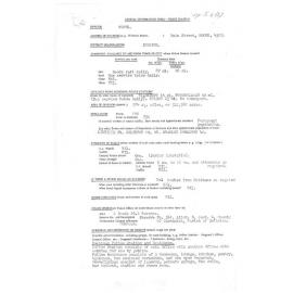 General Information Form - Police Division of Moore