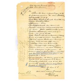 Report on Inspection of Esk Police Station 11/11/1897