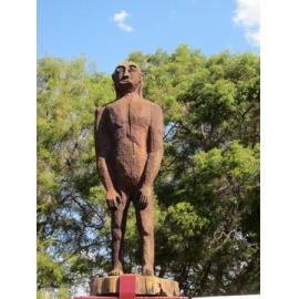 Statue of Yowie in Yowie Park
