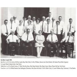 Esk Shire Councillors and staff, 1969