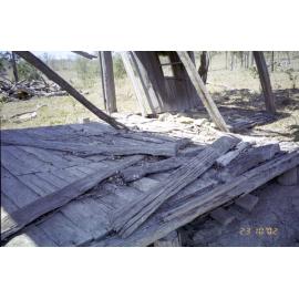 Hut at England Creek (detail 3), 2002
